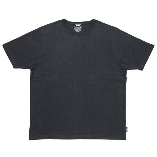 GOHEMP ゴーヘンプ｜別注 WIDE FITS TEE (ガンメタルグレイ)(シルエットのいい無地Tシャツ)