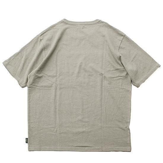 GOHEMP ゴーヘンプ｜別注 WIDE FITS TEE (サンドストーン)(シルエットのいい無地Tシャツ)の2枚目の画像