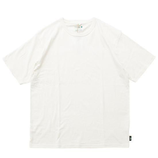 GOHEMP ゴーヘンプ｜別注 WIDE FITS TEE (ナチュラル)(シルエットのいい無地Tシャツ)