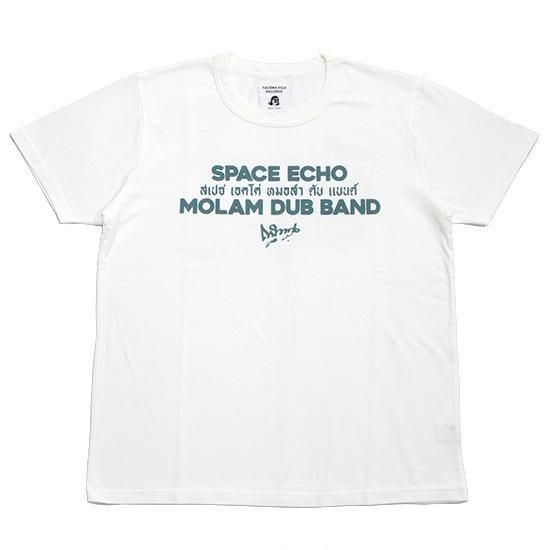 TACOMA FUJI RECORDS タコマフジレコード｜SPACE ECHO MOLAM DUB BAND Tee (ホワイト)(プリントTシャツ)