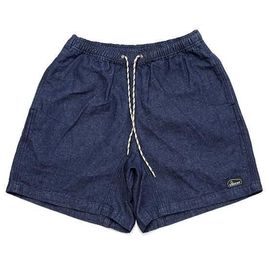 GOHEMP ゴーヘンプ｜7.5oz DENIM HEMP JAM SHORTS (ワンウォッシュ)(ショートパンツ)の商品画像1枚目