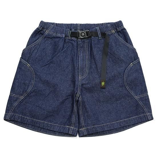 GOHEMP ゴーヘンプ｜7.5oz DENIM EXPLORER HYBRID SHORTS (ワンウォッシュ)(ショートパンツ)