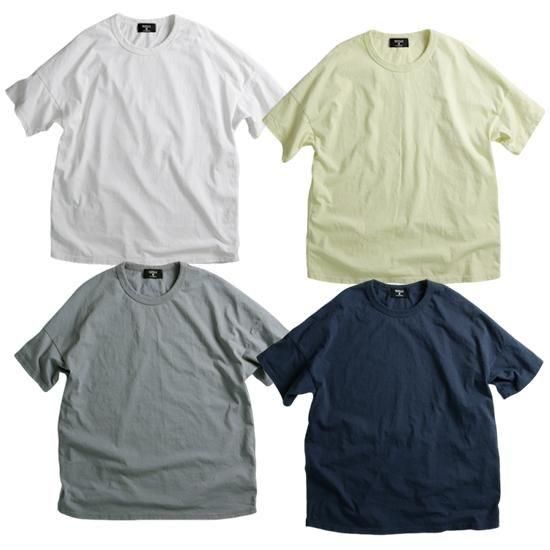 remilla レミーラ【予約商品】ハングTee (手の込んだ作りの無地Tシャツ)【7月中旬～下旬入荷予定】