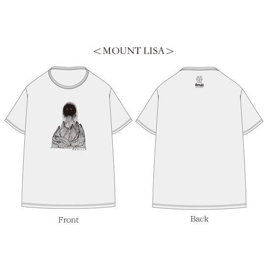 remilla レミーラ【予約商品】MOUNT LISA (プリントＴシャツ)【6月中旬～下旬入荷予定】の2枚目の画像