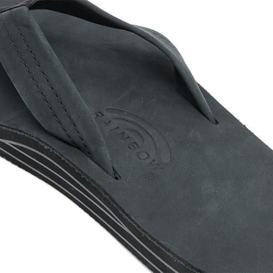 RAINBOW SANDALS レインボーサンダル レザーサンダル ブラック 7 レインボーサンダル】アメリカ産クラッシックレザーサンダル
