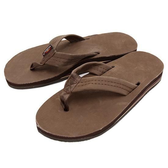 Rainbow Sandals レインボーサンダル｜Double Layer Sandal (エスプレッソ)(サンダル)の商品画像1枚目