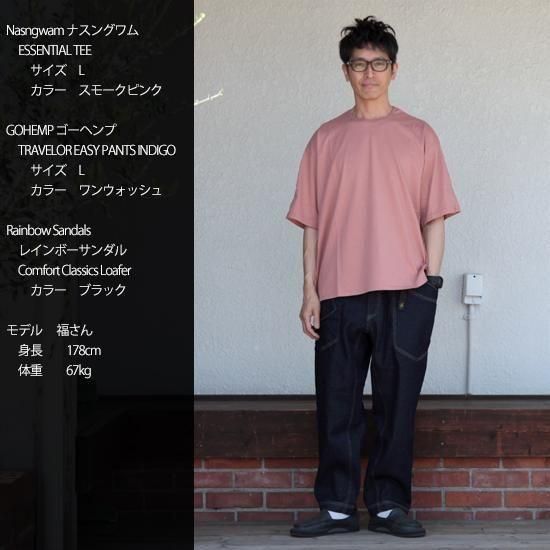 Nasngwam ナスングワム LIBERTY SHIRTS Nasngwam｜LIBERTY SHIRTS (ネイビー)