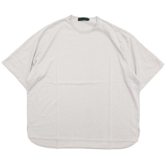 Nasngwam ナスングワム｜ESSENTIAL TEE (グレージュ)(肌あたりの気持ちいい無地Tシャツ)の商品画像1枚目