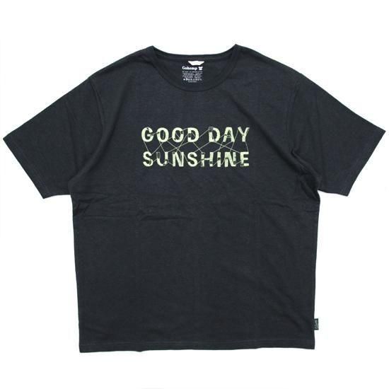 GOHEMP ゴーヘンプ｜GOOD DAY WIDE FITS TEE (ガンメタルグレイ)(プリントTシャツ)