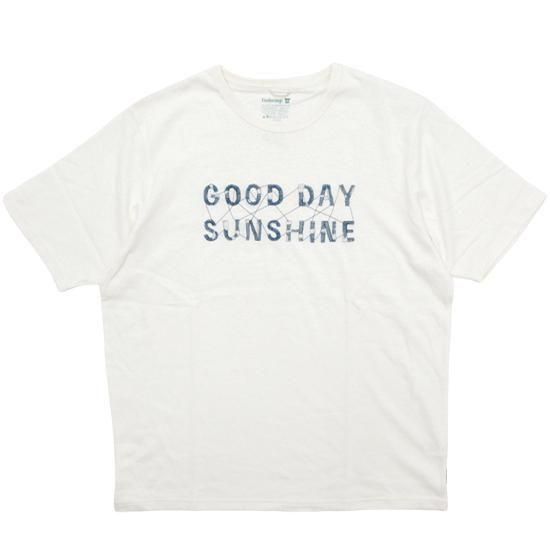 GOHEMP ゴーヘンプ｜GOOD DAY WIDE FITS TEE (ナチュラル)(プリントTシャツ)の商品画像1枚目