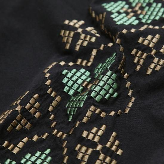 HAVE A GRATEFUL DAY｜Tシャツ VTG STITCH グリーン