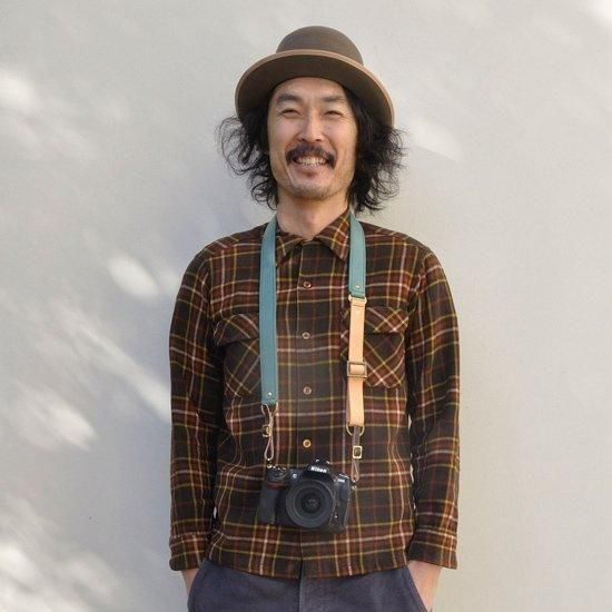 KUBIKI LEATHER クビキレザー【受注生産】SHOULDER CAMERA STRAP (カメラストラップ)の2枚目の画像