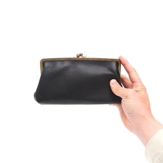 KUBIKI LEATHER クビキレザー【受注生産】GAMA LONG (がまぐち ロングウォレット)の2枚目の画像