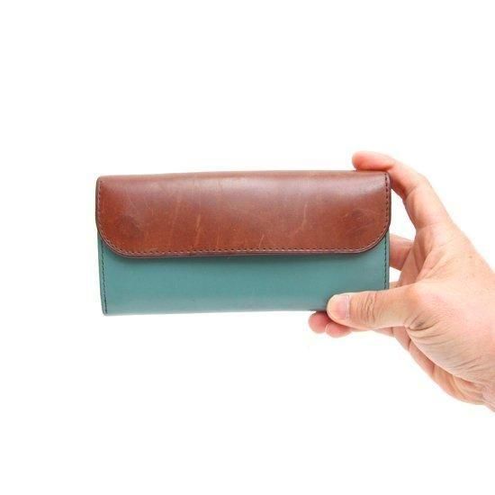 KUBIKI LEATHER クビキレザー【受注生産】BELLOWS WALLET (ジャバラ ロングウォレット)の2枚目の画像