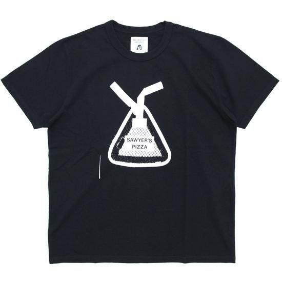 TACOMA FUJI RECORDS タコマフジレコード｜SAWYER’S PIZZA Tee (ブラック)(プリントTシャツ)