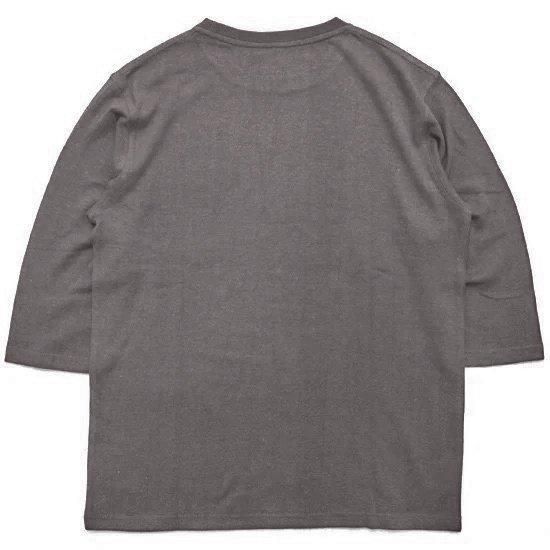 A HOPE HEMP アホープヘンプ｜Set in POCKET 3/4 Tee (ソイル)(ポケット 七分袖Tシャツ)の2枚目の画像
