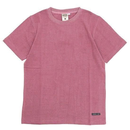 A HOPE HEMP アホープヘンプ｜Regular S/S Tee (スカーレット)(ヘンプコットン Tシャツ)の商品画像1枚目