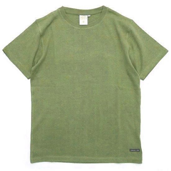 A HOPE HEMP アホープヘンプ｜Regular S/S Tee (ハーブ)(ヘンプコットン Tシャツ)の商品画像1枚目