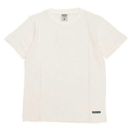 A HOPE HEMP アホープヘンプ｜Regular S/S Tee (ナチュラル)(ヘンプコットン Tシャツ)の商品画像1枚目