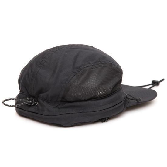 【RAIN OR SHINE レインオアシャイン】SUNSHADE CAP (ブラック)(日除け帽)の2枚目の画像