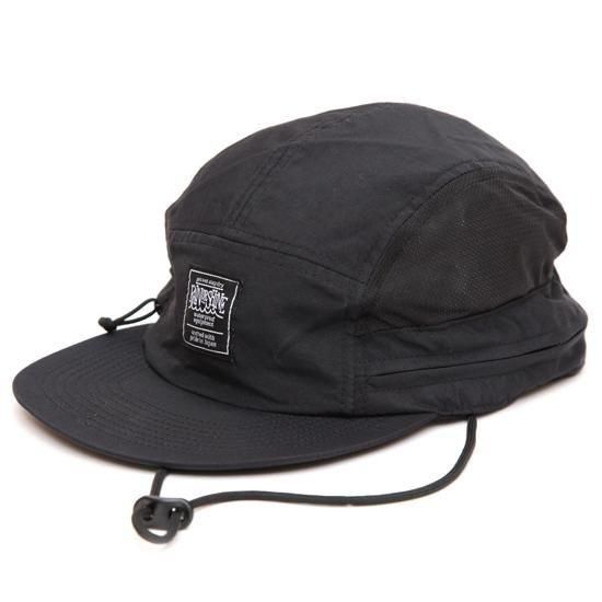 【RAIN OR SHINE レインオアシャイン】SUNSHADE CAP (ブラック)(日除け帽)