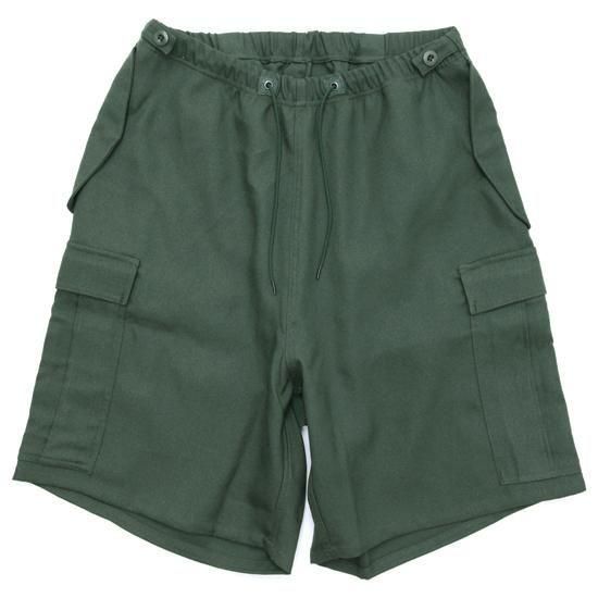 IMPRESTORE インプレストア｜Easy Trousers Shorts (グリーン)(ラフに穿けるイージーショーツ)