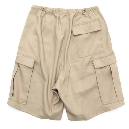 IMPRESTORE インプレストア｜Easy Trousers Shorts (ベージュ)(ラフに穿けるイージーショーツ)の2枚目の画像