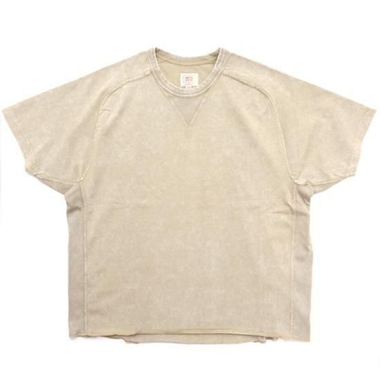 IMPRESTORE インプレストア｜FREEDOM S/S TEE (フェードアイボリー)(動きやすく快適なラグランTシャツ)