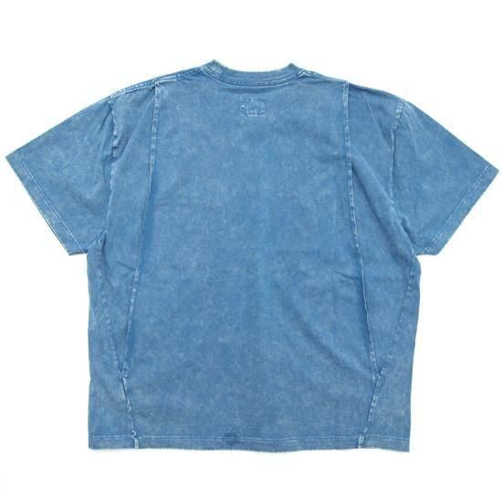 IMPRESTORE インプレストア｜Pocket Tee (フェードターコイズ)(ワークすぎるTシャツ)の2枚目の画像