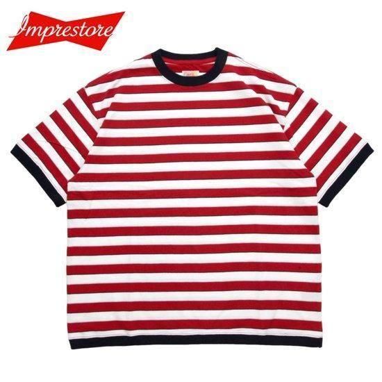IMPRESTORE インプレストア｜ORTIS BORDER RIB TEE (バドワイザー)(リブボーダーTシャツ)の商品画像1枚目