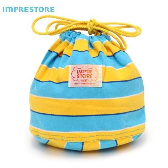 IMPRESTORE インプレストア｜BORDER EFFECTS BAG (マツリカJJ)(ボーダー巾着)の商品画像1枚目