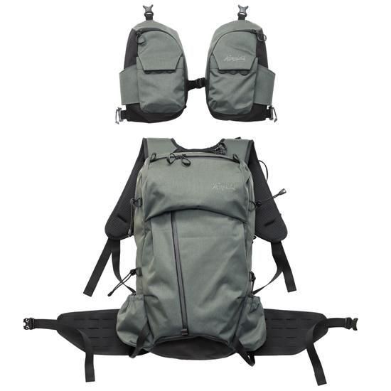 【Afterglow アフターグロー】NEW STREAM CHASER BACKPACK フルセット (セージ)(釣り専用バックパック)の商品画像1枚目