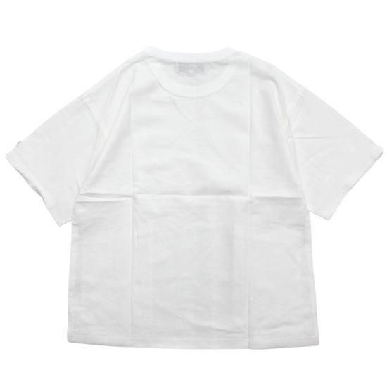A HOPE HEMP アホープヘンプ｜Woven S/S Double Pocket Tee (ナチュラル)(シャツ生地のTシャツ)の2枚目の画像