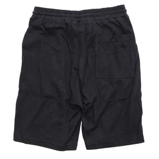 A HOPE HEMP アホープヘンプ｜Jersey Relax Shorts (チャコールブラック)(イージーショートパンツ)の2枚目の画像