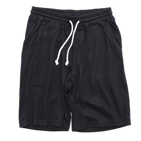 A HOPE HEMP アホープヘンプ｜Jersey Relax Shorts (チャコールブラック)(イージーショートパンツ)