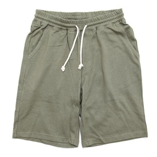 A HOPE HEMP アホープヘンプ｜Jersey Relax Shorts (セージグリーン)(イージーショートパンツ)の商品画像1枚目