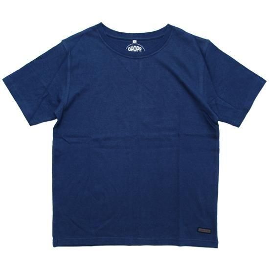 A HOPE HEMP アホープヘンプ｜Heavy Weight S/S Tee (ダークネイビー)(少し厚手のTシャツ)