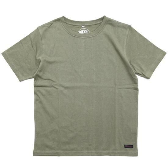 A HOPE HEMP アホープヘンプ｜Heavy Weight S/S Tee (セージグリーン)(少し厚手のTシャツ)