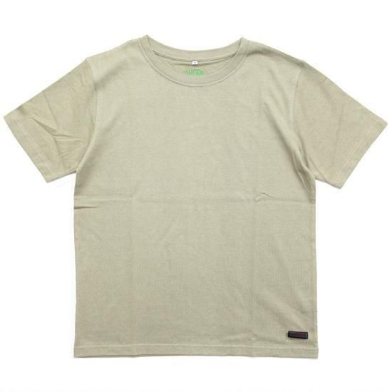 A HOPE HEMP アホープヘンプ｜Heavy Weight S/S Tee (カーキベージュ)(少し厚手のTシャツ)の商品画像1枚目