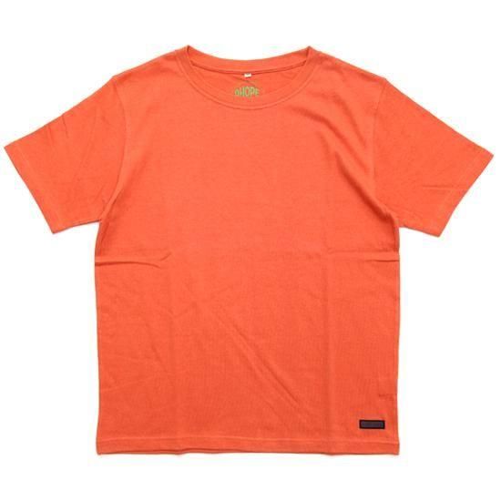 A HOPE HEMP アホープヘンプ｜Heavy Weight S/S Tee (サンダウン)(少し厚手のTシャツ)