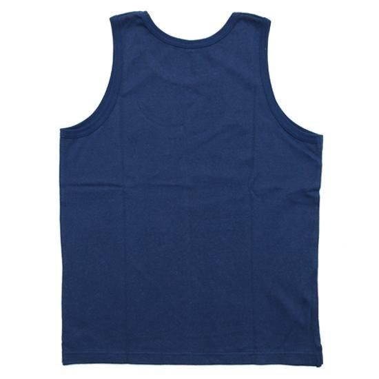 A HOPE HEMP アホープヘンプ｜Heavy Weight Tank Top (ダークネイビー)(少し厚手のタンクトップ)の2枚目の画像