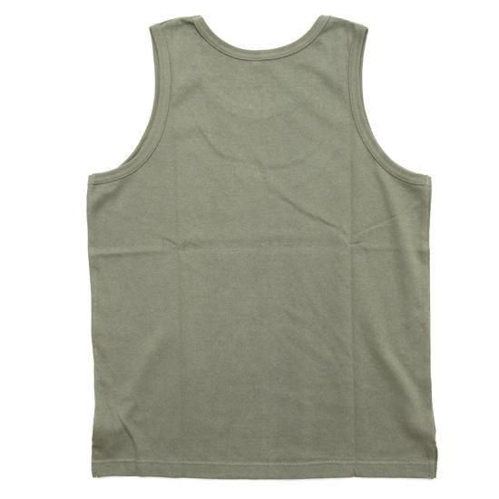 A HOPE HEMP アホープヘンプ｜Heavy Weight Tank Top (セージグリーン)(少し厚手のタンクトップ)の2枚目の画像