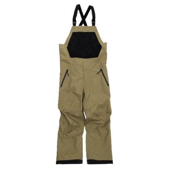 【25-26予約商品】Afterglow アフターグロー｜レイブ前橋 別注 PRIMARY BIB PANTS (カーキ×ブラック)(プライマリービブパンツ)【2025年12月入荷予定】