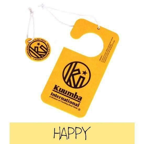 KUUMBA クンバ｜PAPER FRESHENER (HAPPY ハッピー)(ペーパー カータグ)の商品画像1枚目