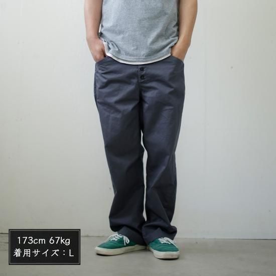 remilla デッキパンツ LT.IDG サイズXL レミーラ remilla 2025春夏物 デッキパンツ (ライトインディゴ)