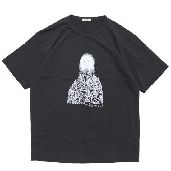 remilla レミーラ｜MOUNT LISA (ブラック)(プリントＴシャツ)
