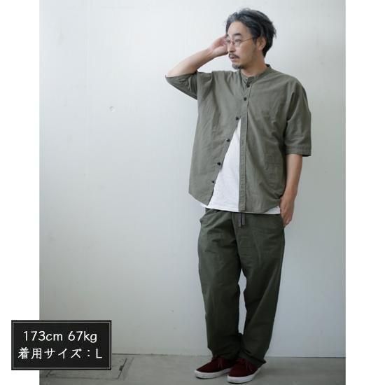 remilla オーバル五分シャツ NVY サイズL レミーラ remilla 2025春夏物 オーバル五分シャツ ネイビー