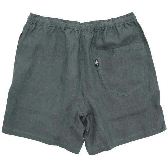 GOHEMP ゴーヘンプ｜100% HEMP JAM SHORTS (シャドーグレイ)(ヘンプ100%のショートパンツ)の2枚目の画像
