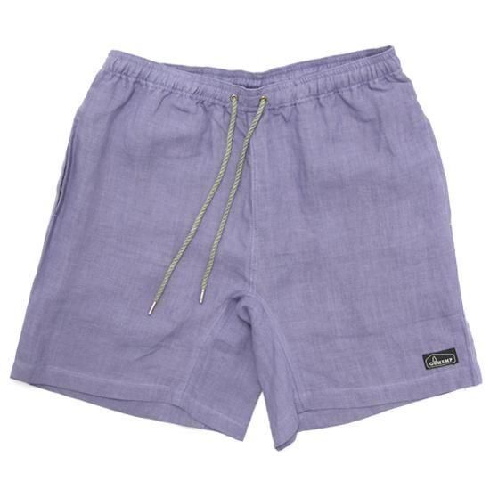 GOHEMP ゴーヘンプ｜100% HEMP JAM SHORTS (ブルーベリーブルー)(ヘンプ100%のショートパンツ)