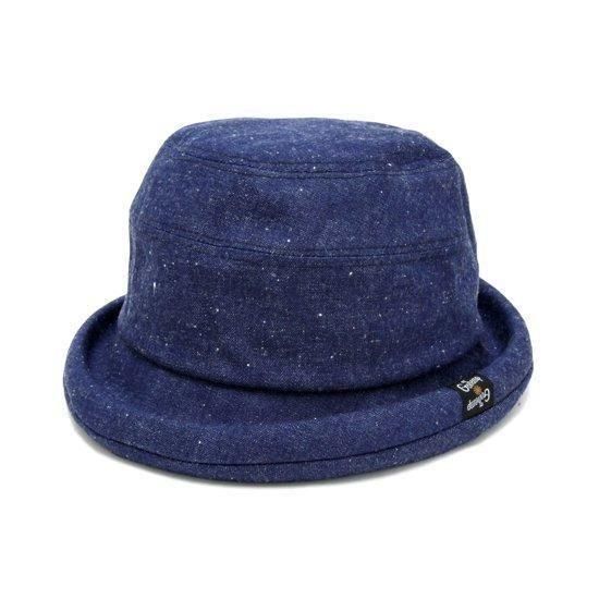 GOHEMP ゴーヘンプ｜INDIGO HILL TOP HAT (ブルー)(不思議な形のハット)